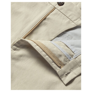Charles Tyrwhitt Cotton Linen Shorts - Stone